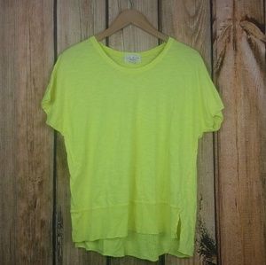 Feel the piece terre jacobs Yellow tee small